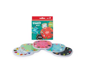 Babyleker - TIMIO Disc Set 2 - Numbers Nursery Rhymes Sea Animals Shapes and Fruits - TM-TMD-02E