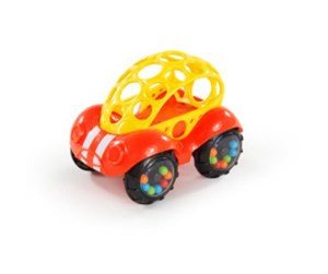 Babyleker - Bright Starts Toy car Rattle & Roll Buggie™ red - BS-81558