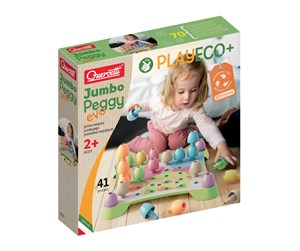 Babyleker - Quercetti Play Eco+ Jumbo Peggy Evo (41 pcs) - QU-82272