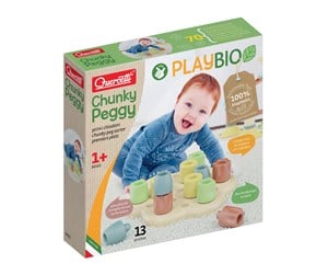 Babyleker - Quercetti Play Bio Chunky Peggy (13 pcs) - QU-84162