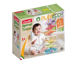 Babyleker - Quercetti Play Eco Ball Tower 10 pcs. - QU-86500