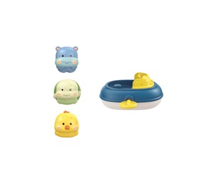 Babyleker - Scandinavian Baby Products Bath Set - Sailing animals - SBP-02962