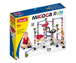 Babyleker - Quercetti Migoga Marble Run Maxi (215 pcs) - QU-6588