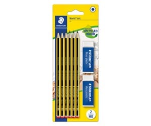 Skrive- & Tegneverktøy - Staedtler Pencil Noris + eraser bc 100% PEFC - 120 R BK6D