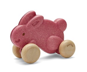 Babyleker - PLANTOYS Push along bunny - pink - PT-5730