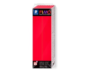 Hobbyartikler - Staedtler Mod. clay fimo prof 454g red - 8041-200