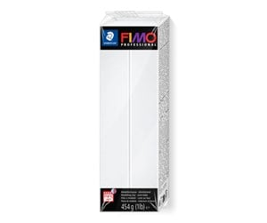 Hobbyartikler - Staedtler Mod. clay fimo prof 454g white - 8041-0