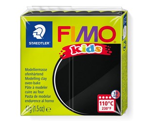 Hobbyartikler - Staedtler Mod. clay fimo kids black - 8030-9