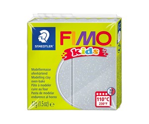 Hobbyartikler - Staedtler Mod. clay fimo kids glitter silver - 8030-812