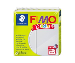 Hobbyartikler - Staedtler Mod. clay fimo kids light grey - 8030-80