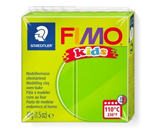 Hobbyartikler - Staedtler Mod. clay fimo kids lime - 8030-51