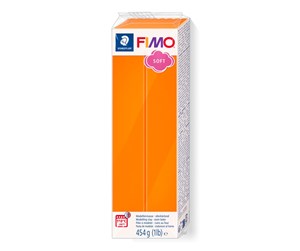 Hobbyartikler - Staedtler Mod. clay fimo soft 454g tangerine - 8021-42