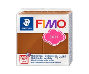 Hobbyartikler - Staedtler Mod. clay fimo soft caramel - 8020-7