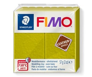 Hobbyartikler - Staedtler Mod. clay fimo leath.-ef. olive - 8010-519