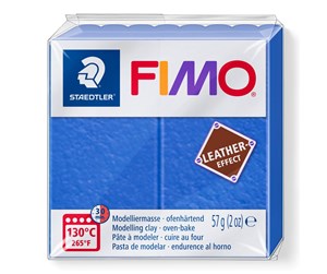 Hobbyartikler - Staedtler Mod. clay fimo leath.-ef. indigo - 8010-309