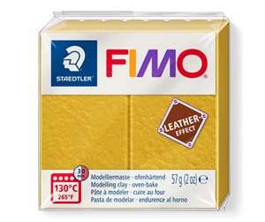 Hobbyartikler - Staedtler Mod. clay fimo leath.-ef. ochre - 8010-179