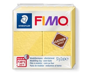 Hobbyartikler - Staedtler Mod. clay fimo leath.-ef. saffron y - 8010-109