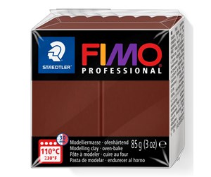 Hobbyartikler - Staedtler Mod. clay fimo prof 85g chocolate - 8004-77