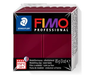 Hobbyartikler - Staedtler Mod. clay fimo prof 85g bordeaux - 8004-23