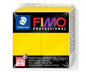 Hobbyartikler - Staedtler Mod. clay fimo prof 85g yellow - 8004-100