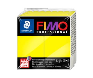 Hobbyartikler - Staedtler Mod. clay fimo prof 85g lemon yello - 8004-1