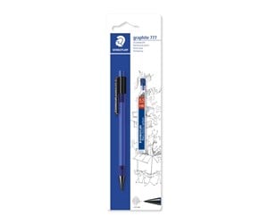 Skrive- & Tegneverktøy - Staedtler Mechanical pencil graph.05+leads bc - 7775BK25DA