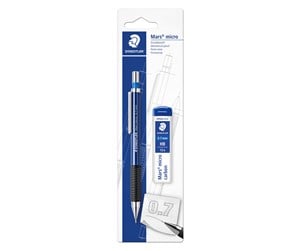 Skrive- & Tegneverktøy - Staedtler Mechanical pencil 775 07 + leads bc - 7757BK25DA