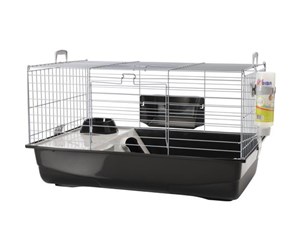 Smådyr - Savic Nero 2 De Luxe Guinea Pig Cage L:80 x B:50 x H:45 cm black - G5208S