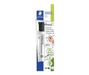 Skrive- & Tegneverktøy - Staedtler Whiteboard marker Lumo. Black bc - 351-9 BKDA