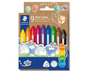 Skrive- & Tegneverktøy - Staedtler Wax crayon Noris jumbo 9x14mm - 228 14 C9   PE