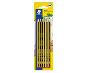 Skrive- & Tegneverktøy - Staedtler Pencil Noris HB x6 bc 100% PEFC - 120-2BK6DA