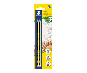 Skrive- & Tegneverktøy - Staedtler Pencil Noris 2B x2 bc 100% PEFC - 120-0 BK2D