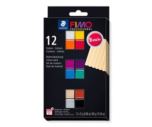 Hobbyartikler - Staedtler Set Mod. clay fimo prof MP BaC - 8043 C12-1