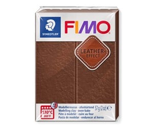 Hobbyartikler - Staedtler Mod. clay fimo leath.-ef. nut - 8019-779