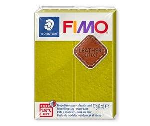 Hobbyartikler - Staedtler Mod. clay fimo leath.-ef. olive - 8019-519