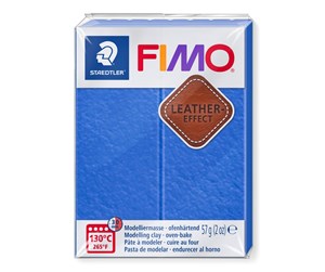 Hobbyartikler - Staedtler Mod. clay fimo leath.-ef. indigo - 8019-309