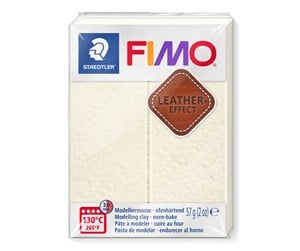 Hobbyartikler - Staedtler Mod. clay fimo leath.-ef. ivory - 8019-029