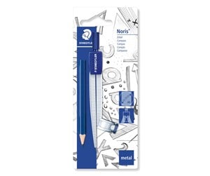 Skrive- & Tegneverktøy - Staedtler School compass w. univ. adapter bc - 550 55 BK