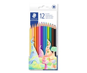 Skrive- & Tegneverktøy - Staedtler Coloured pencil hexagonal 12pc - 175 C12