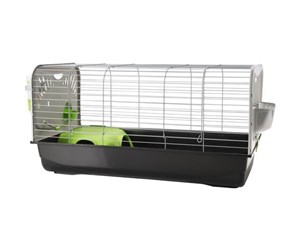 Smådyr - Savic Caesar 3 De Luxe Dwarf Rabbit Cage 100x50x51 cm Blue/Grey - G5216G