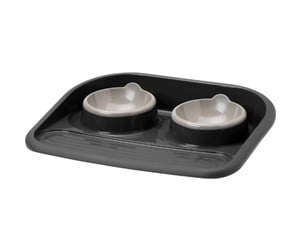 Katt - Savic Happy Planet Butler Serving Tray L:45 x B:36 x H:8 cm Black - HK7030S