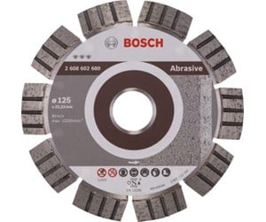 Vinkelsliper - Bosch BEST FOR ABRASIVE DIAMOND CUTTING DISC FOR SMALL ANGLE GRINDERS 125mm - 2608602680