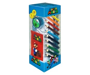 Kreative leker - Kids Licensing Super Mario Stationery Set Tower 35 pcs. - SUMB2255