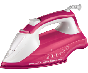 Strykejern - Russell Hobbs Dampstrykejern Light & Easy Brights Berry Iron 26480-56 - 26480-56