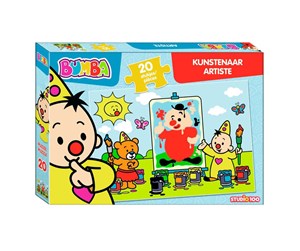 Puslespill - Studio 100 Bumba Puzzle Artist 20pcs. Gulv - MEBU00004230