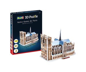 Puslespill - Revell 3D Puzzle Building Kit - Notre Dame 3D Puslespill - 00121