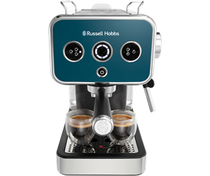 Kaffe & Espresso - Russell Hobbs Distinctions Espresso Machine - Ocean - 26451-56