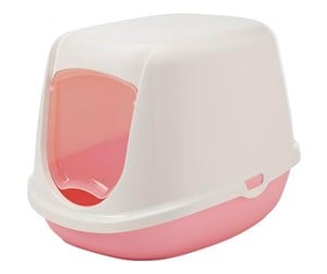 Katt - Savic Duchesse Toilet Home 44.5 x 35.5 x 32cm White/Pink - K2000P