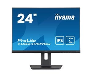 Skjerm - 24" iiyama ProLite XUB2495WSU-B5 - LCD monitor - 24" - XUB2495WSU-B5