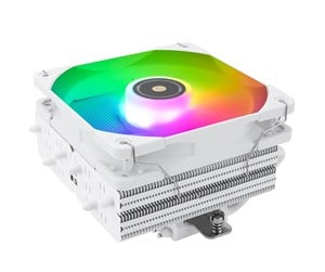 Prosessor-kjøler - Thermalright SI-100 - White ARGB - CPU Luftkjøler - Max 28 dBA - SI-100 White ARGB 1700